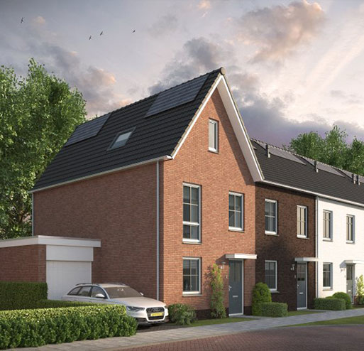 nieuwbouw rijtjes woning