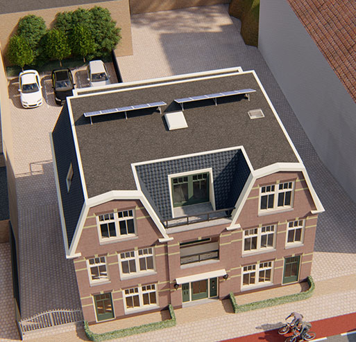 nieuwbouwpand in Zwanenburg